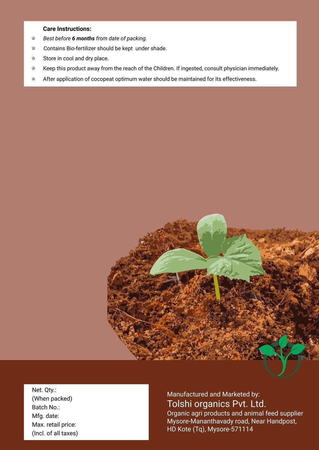 How to mix cocopeat with soil