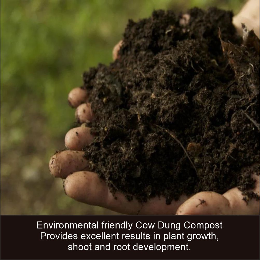 Raita Mitra Cow Dung Manure | 100% Natural Manure for Healthy Plant Growth & Soil Enrichment