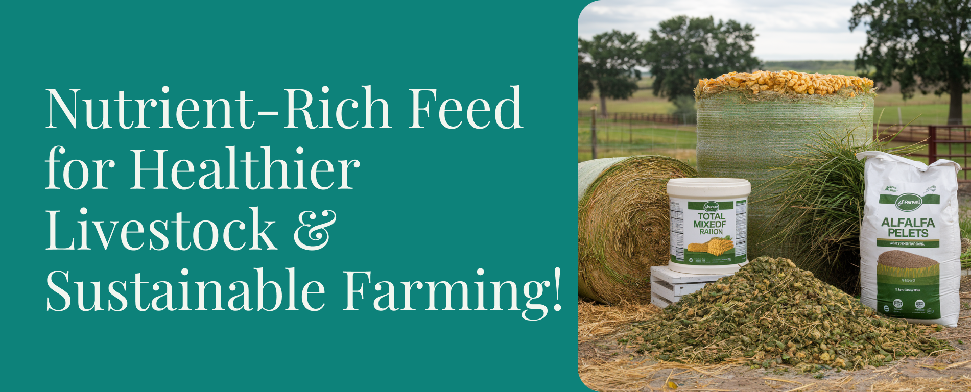 High-protein fodder for goats