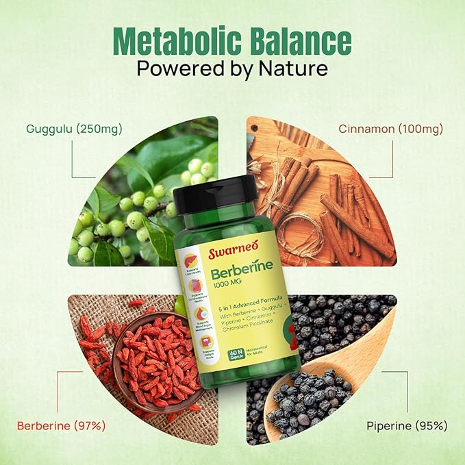 Swarneo - Berberine 1000mg Capsule