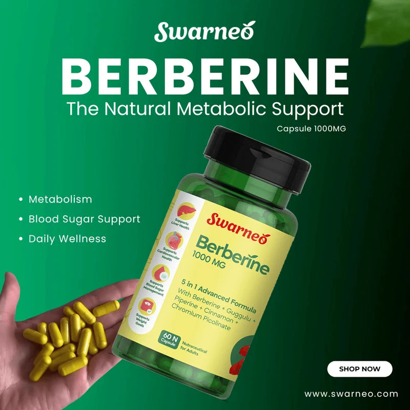 Swarneo - Berberine 1000mg Capsule